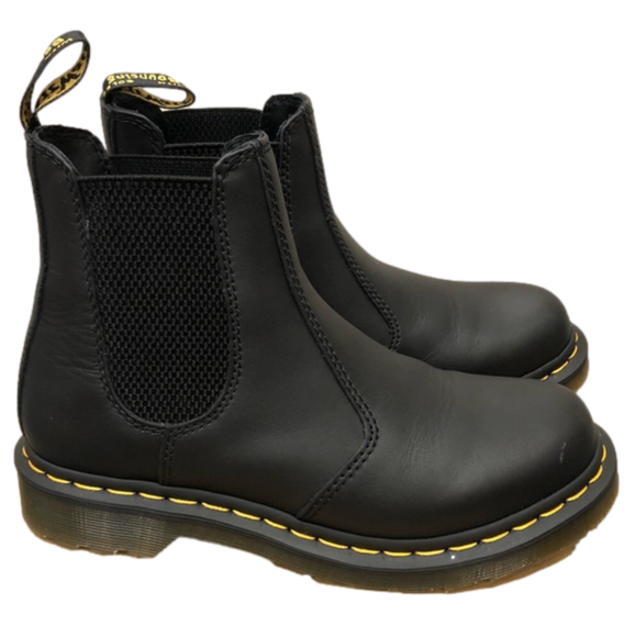 Dr. Martens Shoes - Dr Martens black 2976 Nappa Chelsea boot elastic docs ankle boot bootie